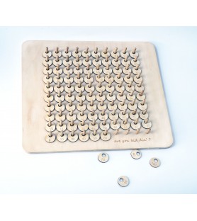 zawieszki cyferki- gra w HOTEL