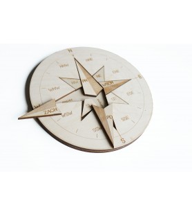 KOMPAS- układanka warstwowa