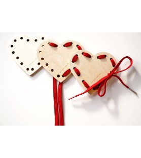 Serduszko- przeplatanka