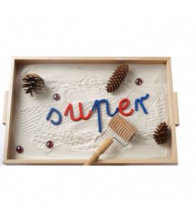 Duża taca, wanna piaskowa  do praktyki pisania